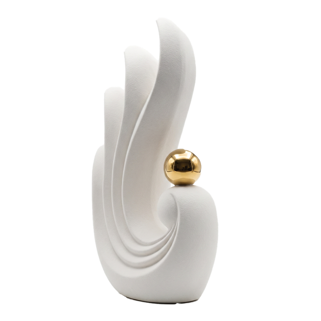 White Flame & Gold Orb - JJ1