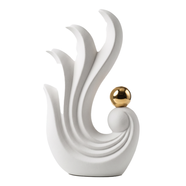 White Flame & Gold Orb - JJ1