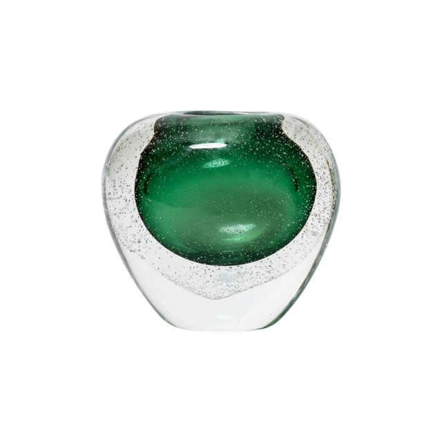 Deep Sea Orb – Y11 | Hand-Blown Glass Décor Sculpture