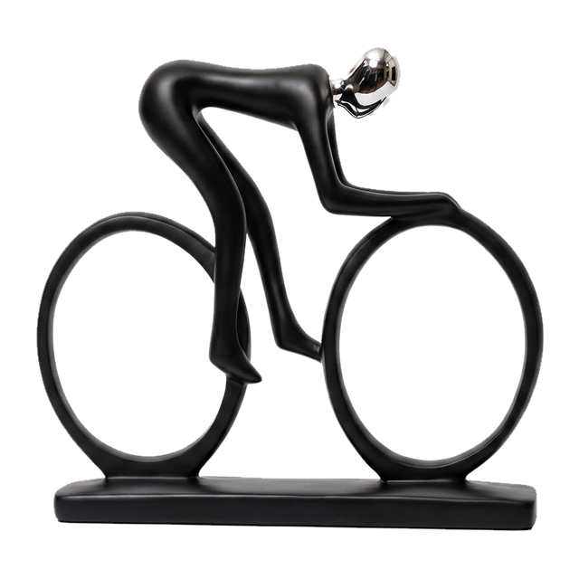 The Matte Cyclist Sculpture - RR5