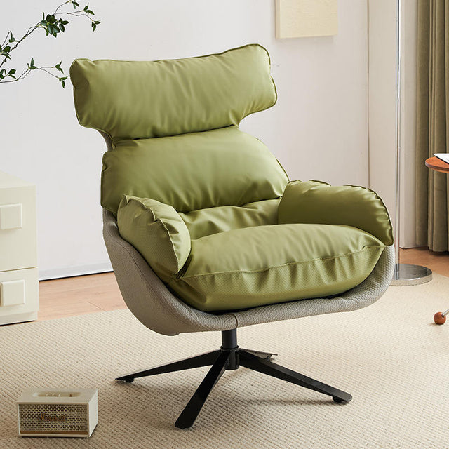 Modern Swivel Lounge Chair – Plush Cushion Comfort with Ergonomic Design - 131
