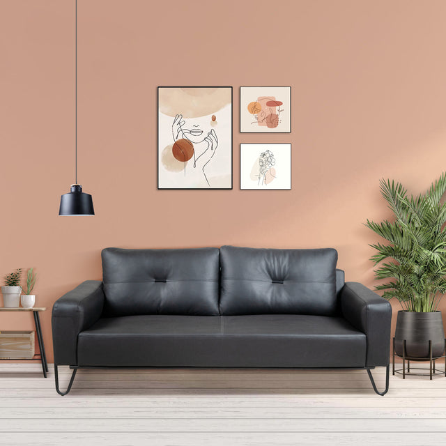 Sofa - T49 BLK