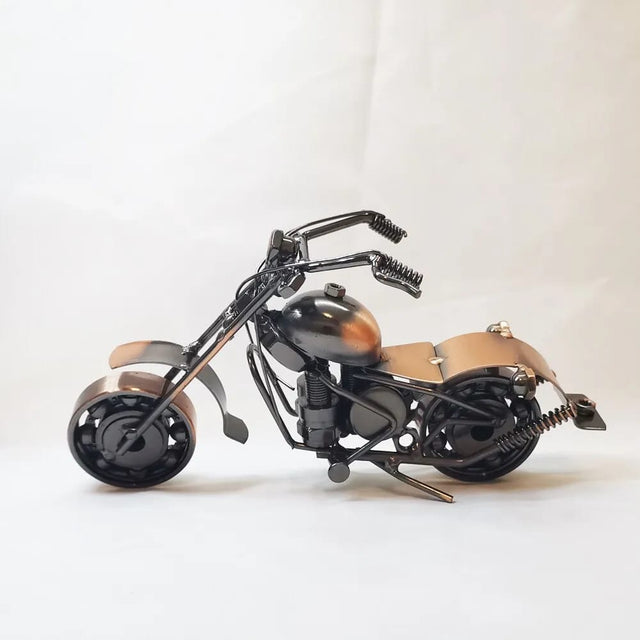 Vintage Metal Bike Showpiece for Decor