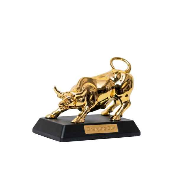Aura Gilded Bull Decor - KK10