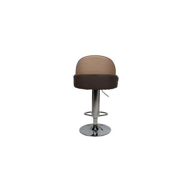 Modern Bar Stool with Chrome Base - H-081
