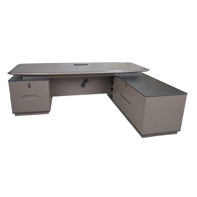 Contrast Series Executive L Shape Table 2.4 - QS-5924