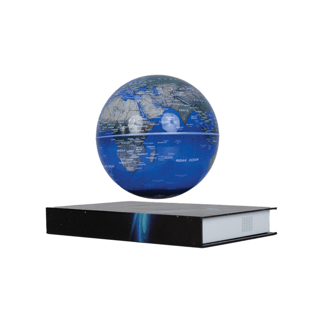 Levitating Magnetic Floating Globe with LED Light – World Map Display - BL13 - Office Empire
