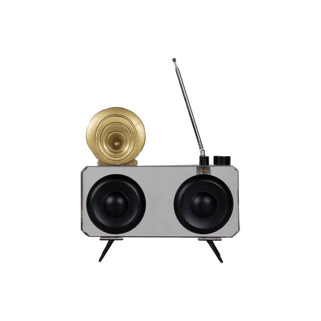 Modern Vintage-Inspired Boombox Decor – Sj-28 - Office Empire
