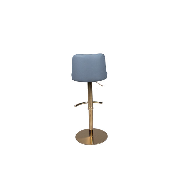 Modern Adjustable Bar Stool with Cushioned Backrest - 2302