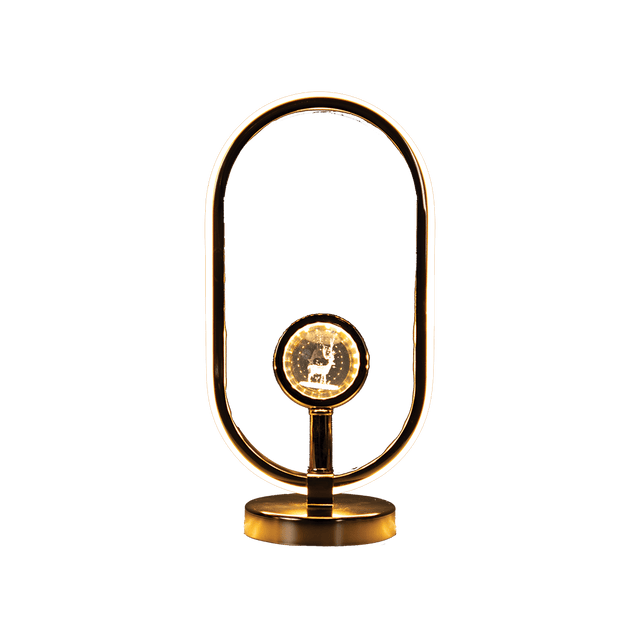 Lux Oval Glow LED Table Lamp – X008 - Office Empire