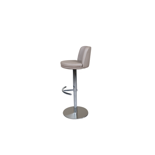 Modern Adjustable Bar Stool with Cushioned Backrest - 2302