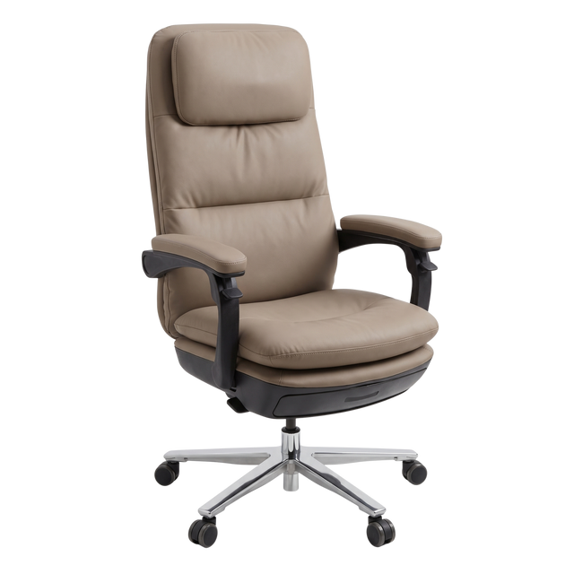 Elite Taupe Executive Throne - SL601