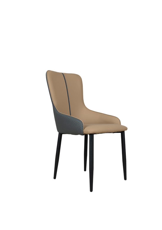 Modern Dining Chair - 213 with Contrast Seam - Office Empire