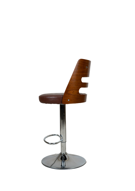 Contemporary Open-Back Bar Stool H1106 - Modern Bar Stools in Pakistan