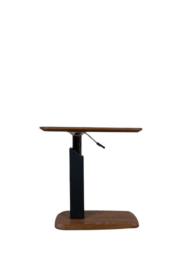 Adjustable Modern Side Table C12-2 with Wood Base