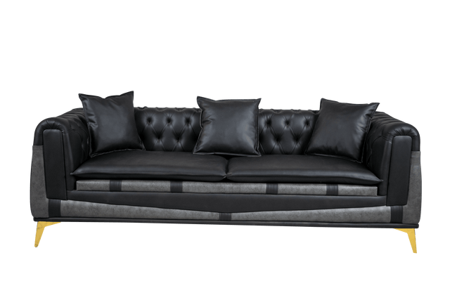 Sofa - Vintage BLK - Office Empire