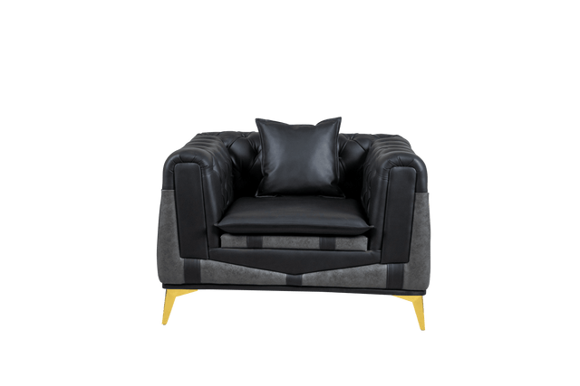 Sofa - Vintage BLK - Office Empire