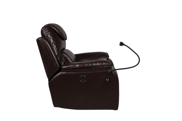 Recliner Sofa - A36 Electric BRN - Office Empire