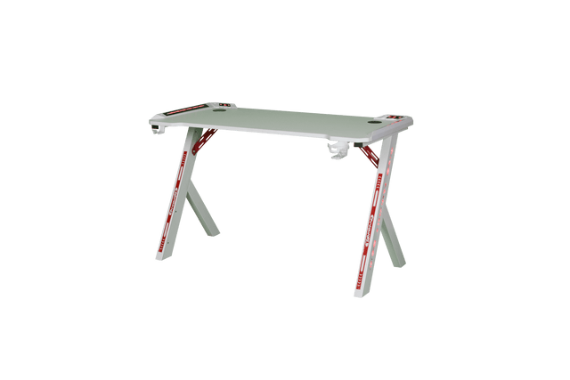 Gaming Table - D2308 RGB WHT - Office Empire