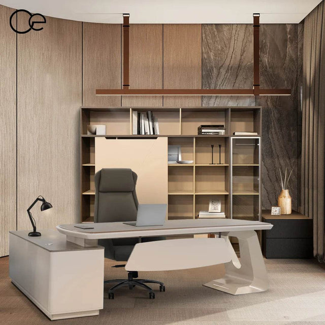 Office Table Set __ LMS-GLE2 - Office Empire