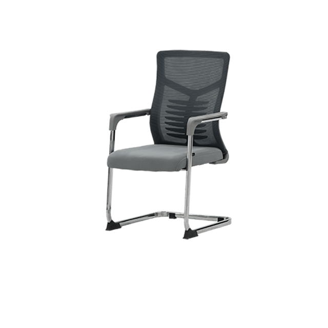 Visitor Chair - 808 Grey Body - Office Empire