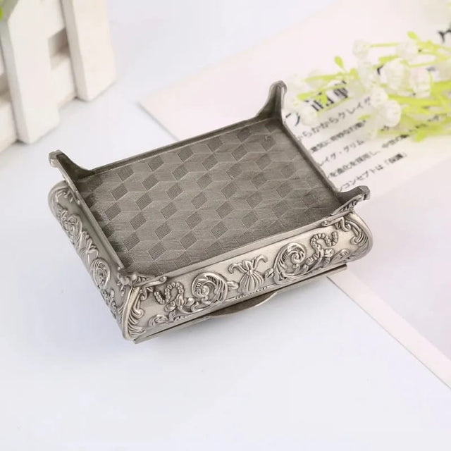 European Retro Metal Jewelry Box - Jewelry Storage Box
