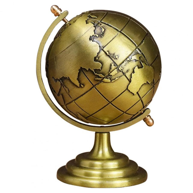 Mini Rotating Globe Ornament - Office Table Decoration