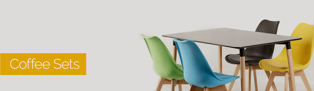 Coffee Sets in Pakistan - Imported Coffee Chairs and Tables - Office Empire