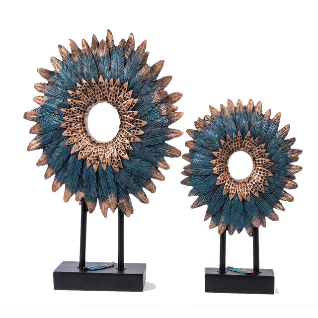 The Teal Sunburst Plume - RR13