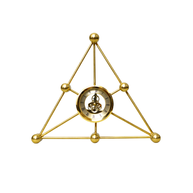 Geometric Alchemy Mantel Clock - M5