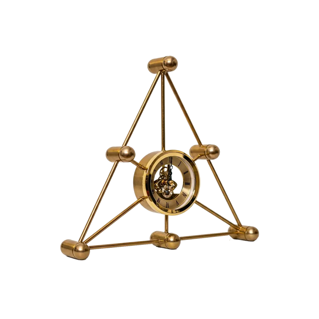 Geometric Alchemy Mantel Clock - M5