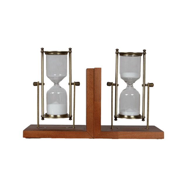 Vintage Wood Metal Sand Clock - W576 - Office Empire