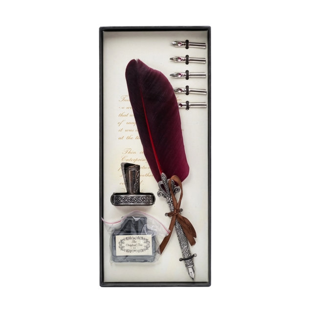 Velvet Quill & Crimson Ink - O1