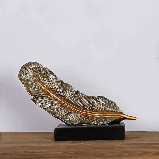 Art Feather Statue for Home and Office Decor - Decoration Piece