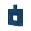 Geometric Rectangular Hollow Ceramic Vases – C-7 - Office Empire