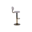 Modern White Bar Stool with Adjustable Height - BL37MEI TING
