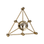 Modern Geometric Triangle Table Clock – BJ014-1 - Office Empire