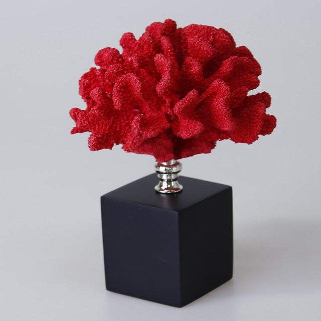 Artificial Marble Coral Ornament - Decoration Piece