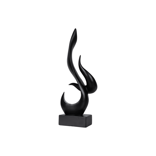 Modern Abstract Flame Sculpture – 060 - Office Empire