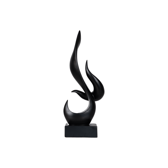 Modern Abstract Flame Sculpture – 060 - Office Empire
