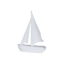Minimalist Sailboat Sculpture - 134