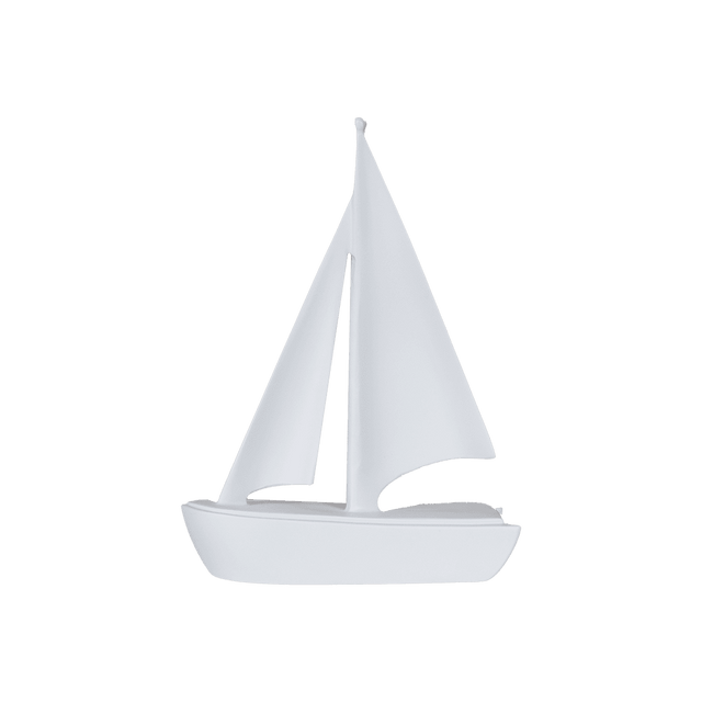 Minimalist Sailboat Sculpture - 134