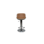Adjustable Modern Bar Stool with Chrome Base - B29
