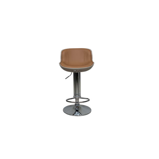 Adjustable Modern Bar Stool with Chrome Base - B29