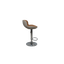 Adjustable Modern Bar Stool with Chrome Base - B29