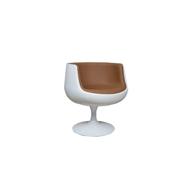 Modern Tulip Swivel Lounge Chair - B20