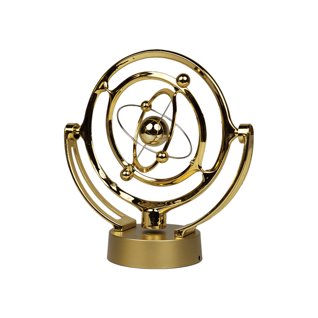 Orbit Motion Kinetic Sculpture – Spinning Desktop Decor B022 - Office Empire