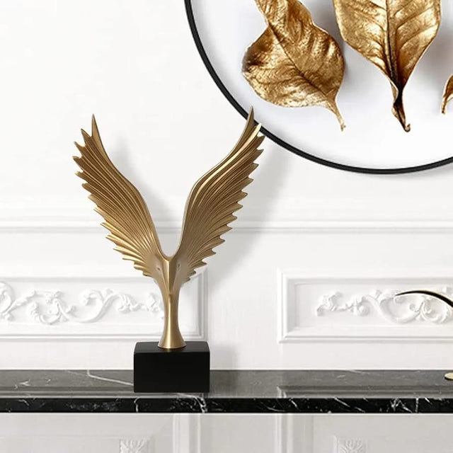 Nordic Style Bird Wing Sculpture