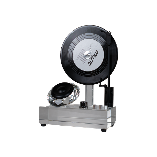 Acrylic Vinyl Turntable & DJ Mixer Decor – Sj-23