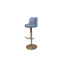Modern Adjustable Bar Stool with Cushioned Backrest - 2302